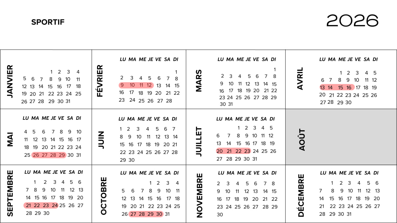 Infographie formation Sportif